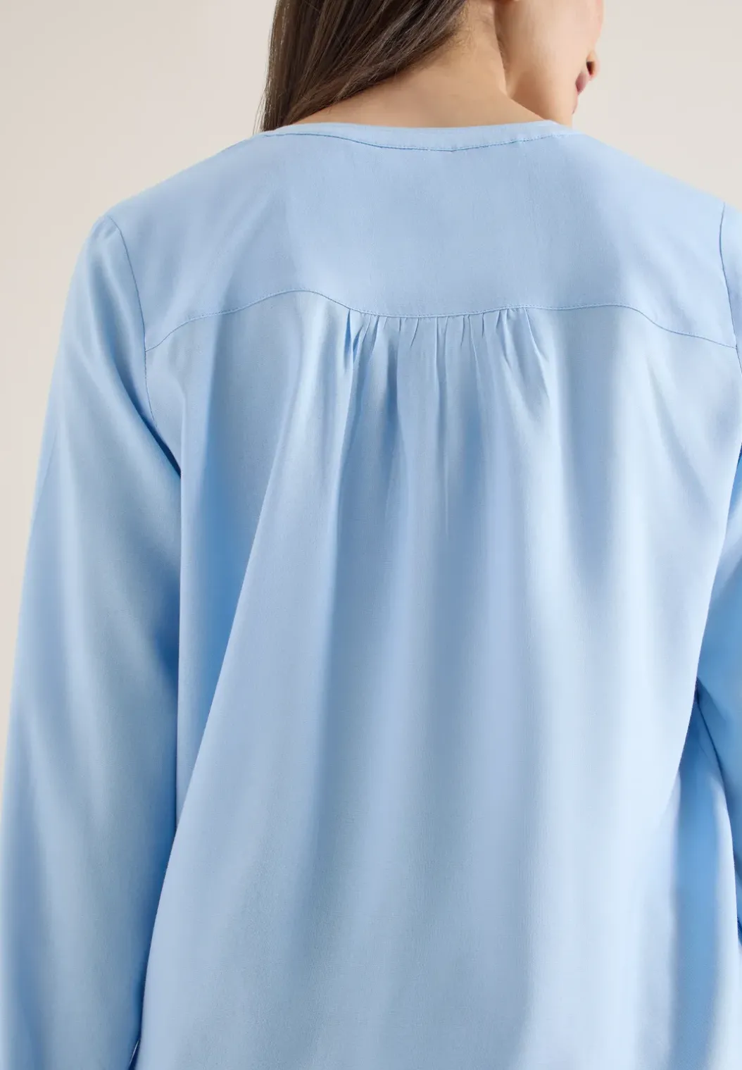 Blouse in effen kleur
