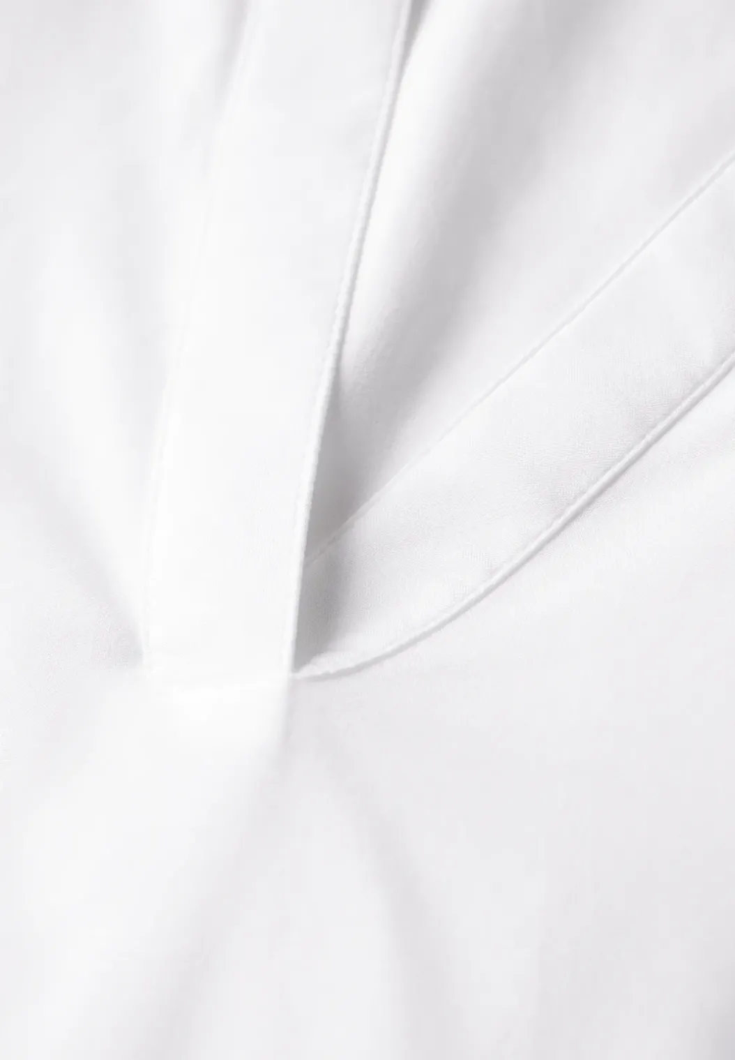 Blouse in effen kleur