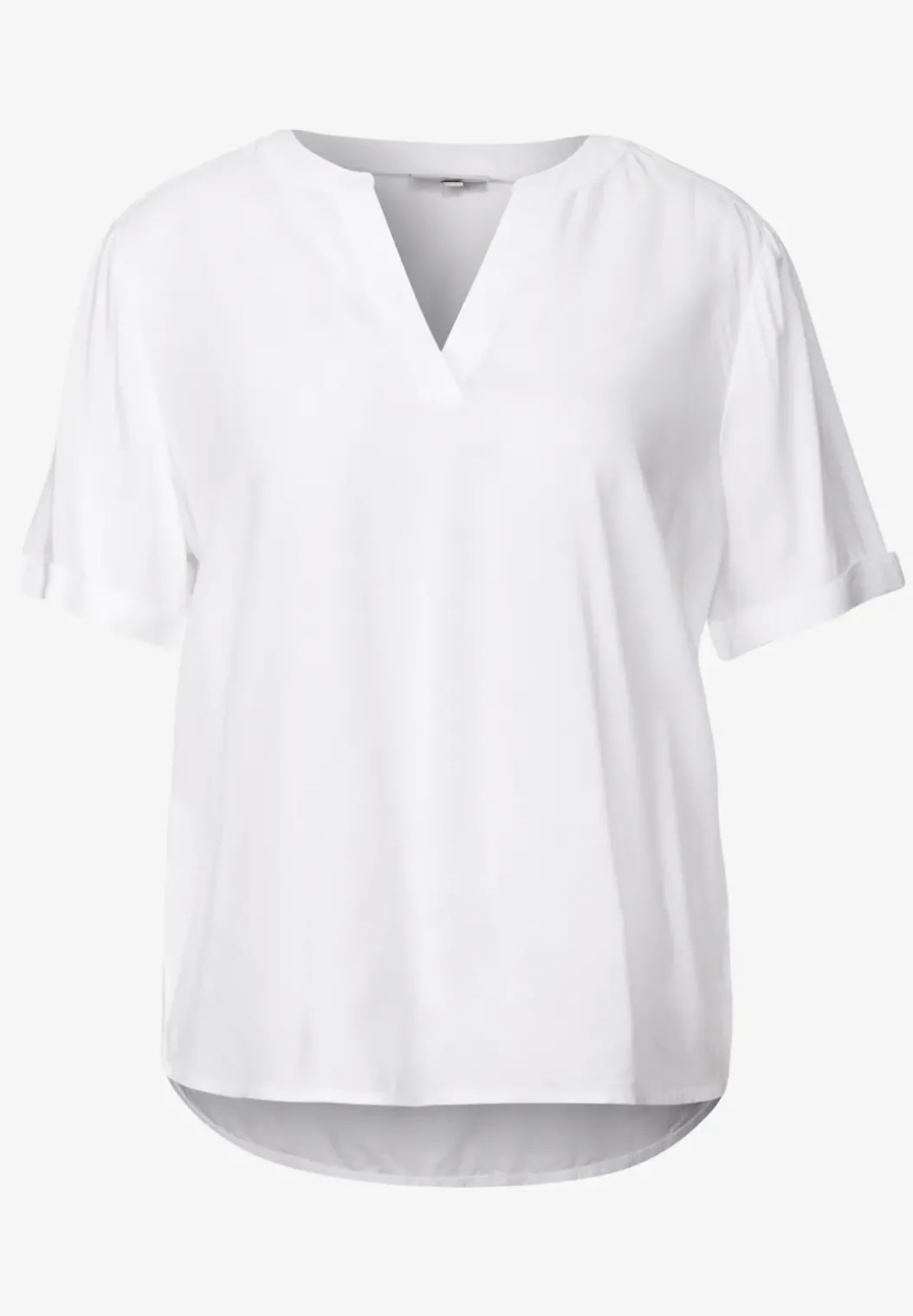 Blouse in effen kleur