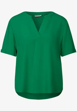 Blouse in effen kleur