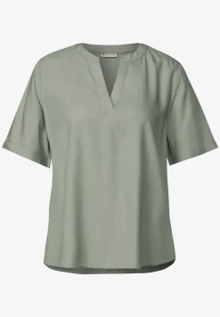 Blouse in effen kleur
