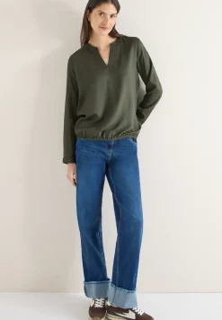 Blouse in effen kleur
