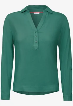 Blouse in effen kleur