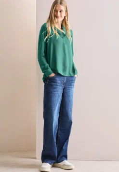 Blouse in effen kleur