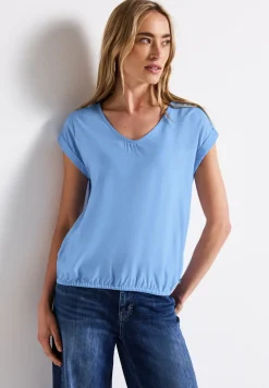 Blouse in effen kleur