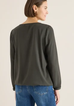 Blouse in effen kleur