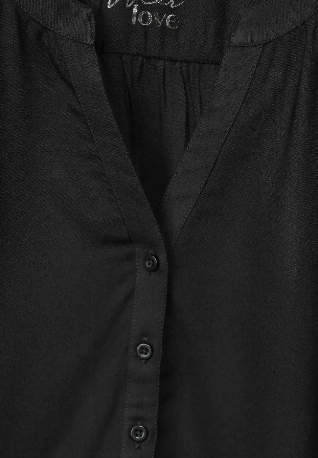 Blouse in effen kleur