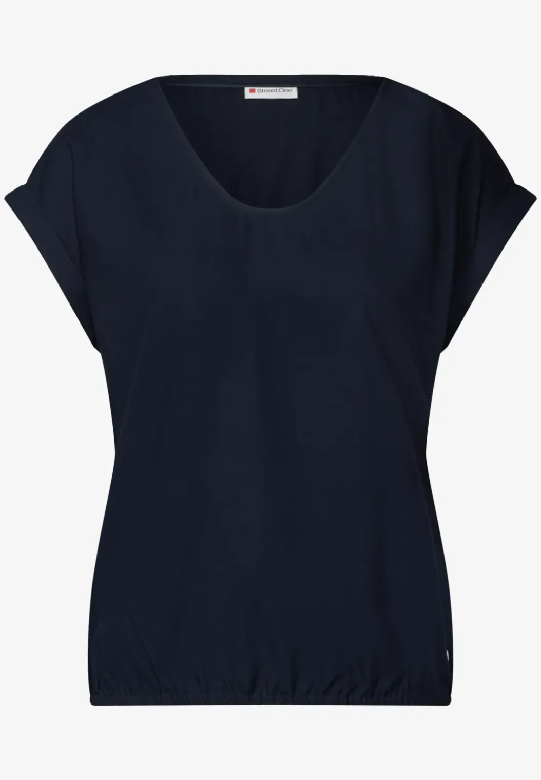 Blouse in effen kleur
