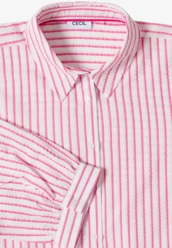 Blouse in seersucker kwaliteit