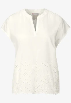 Blouse met borduursel
