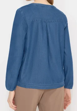 Blouse met elastische zoom