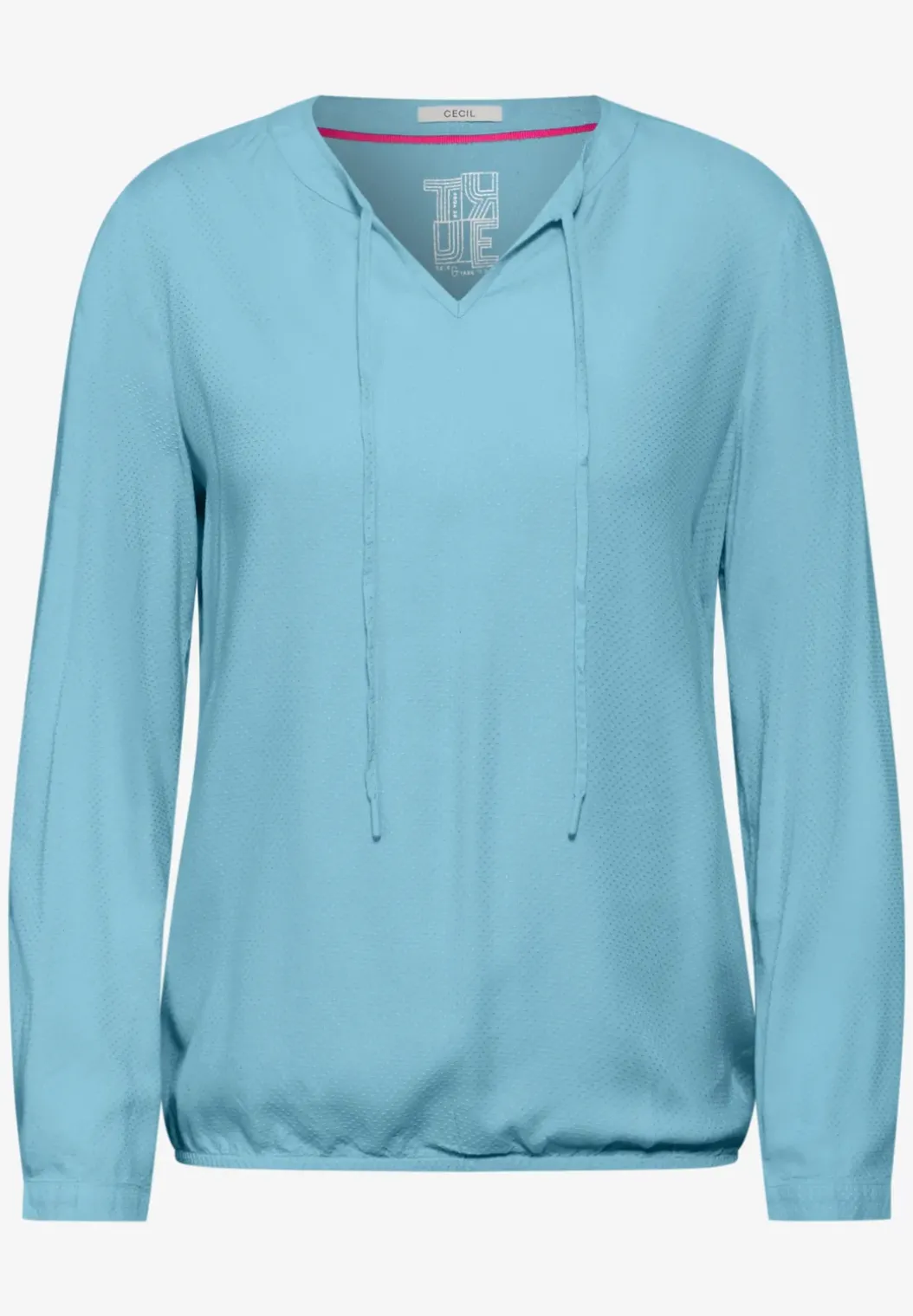 Blouse met elastische zoom