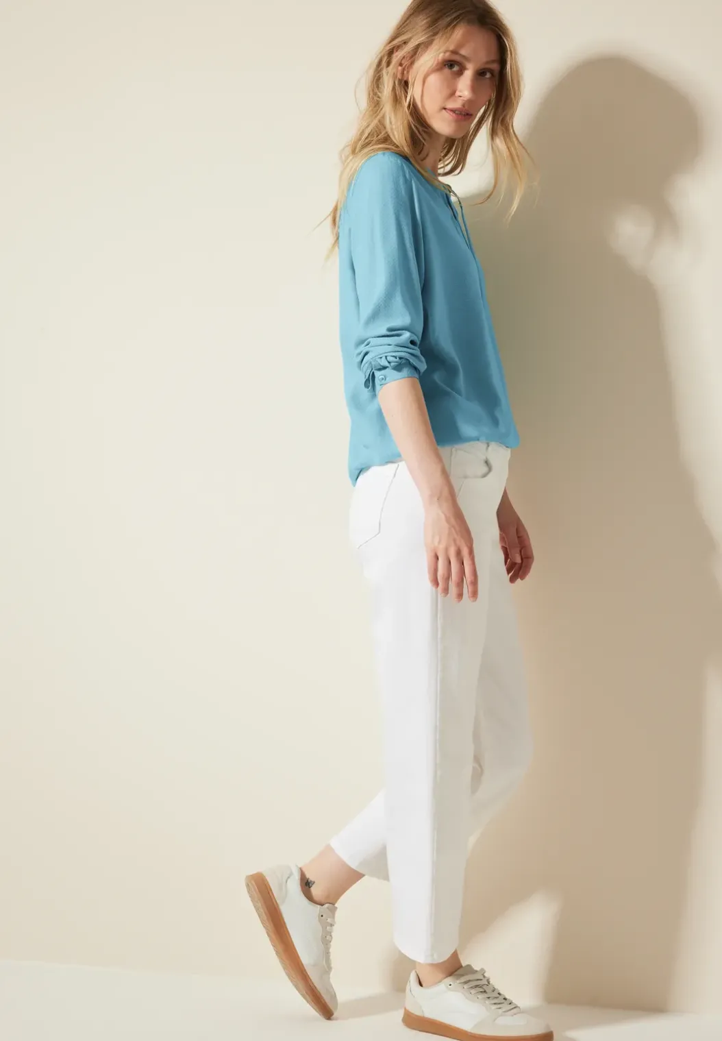 Blouse met elastische zoom