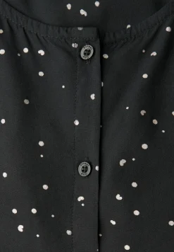 Blouse met folieprint
