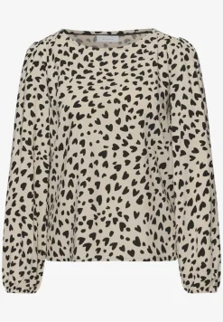 Blouse met hartjespatroon