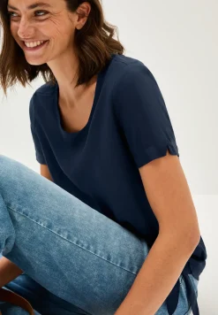 Blouse met knoopdetail