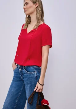 Blouse met koorddetail