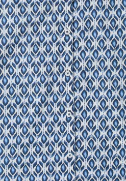 Blouse met korte mouwen en minimale print