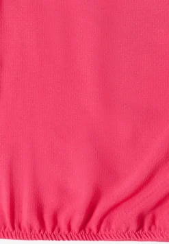 Blouse met korte mouwen en structuurmix