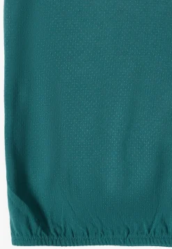 Blouse met korte mouwen en structuurmix