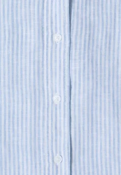 Blouse met korte mouwen van puur linnen