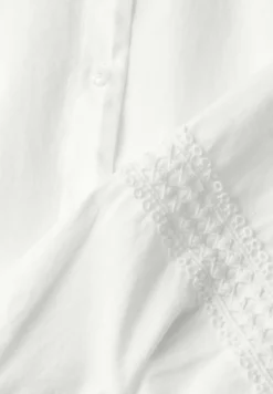Blouse met lange mouwen en gehaakte details
