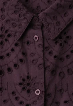 Blouse met lange mouwen en shiffleypatroon