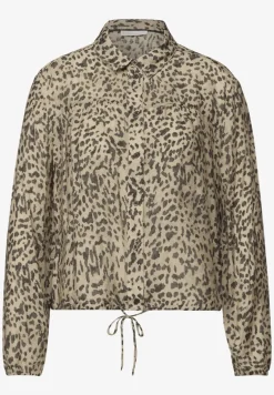Blouse met leopatroon