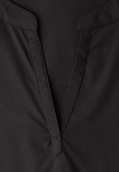 Blouse met losse schouders en gespleten hals
