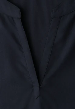 Blouse met losse schouders en gespleten hals