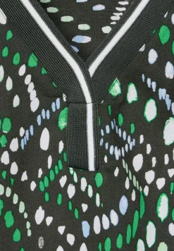 Blouse met meerkleurige print