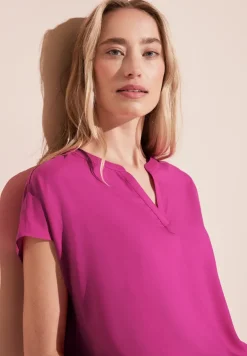 Blouse met mouwaanzet