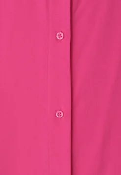 Blouse met overhangende schouders en bowlingkraag