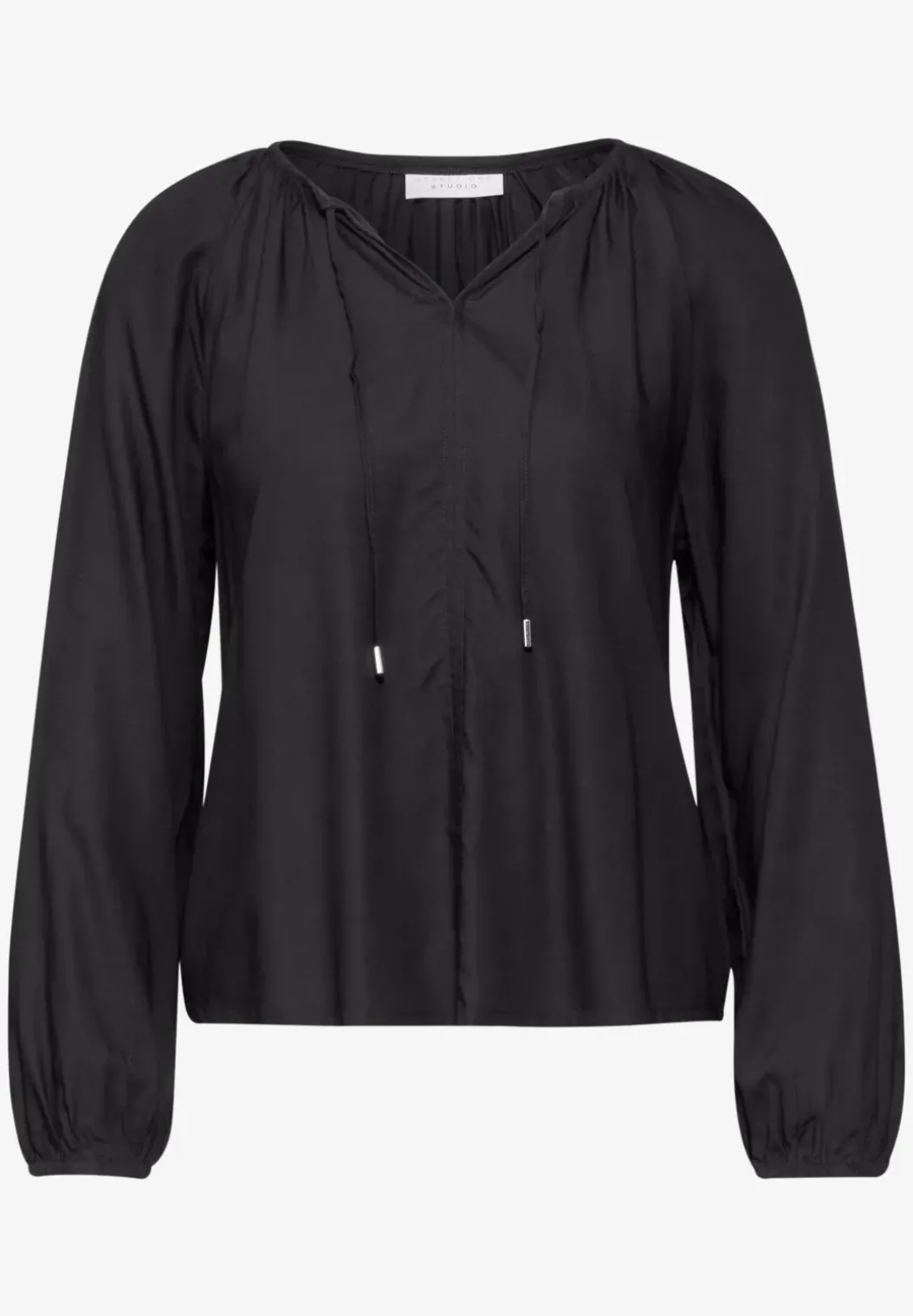 Blouse met plooien