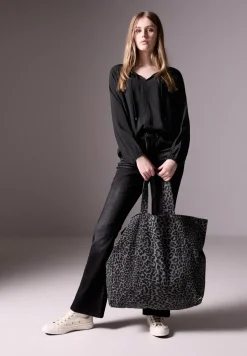 Blouse met plooien