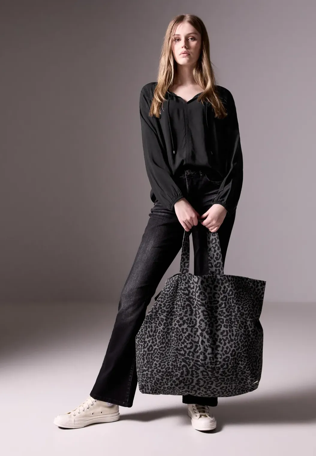 Blouse met plooien