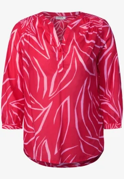 Blouse met printmix