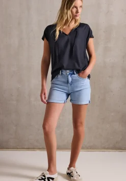 Blouse met rimpels