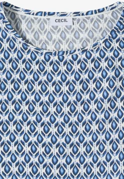 Blouse met ronde hals