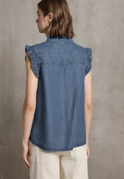 Blouse met ruches