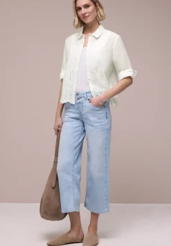 Blouse met shiffley details