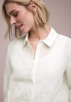 Blouse met shiffley details