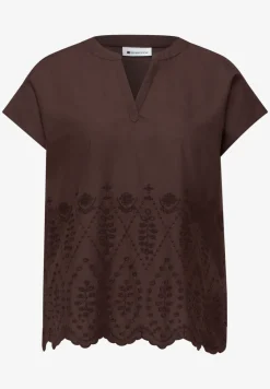 Blouse met Shiffley-patroon