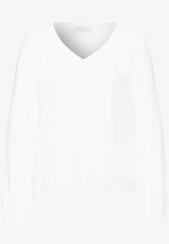 Blouse met smokdetail