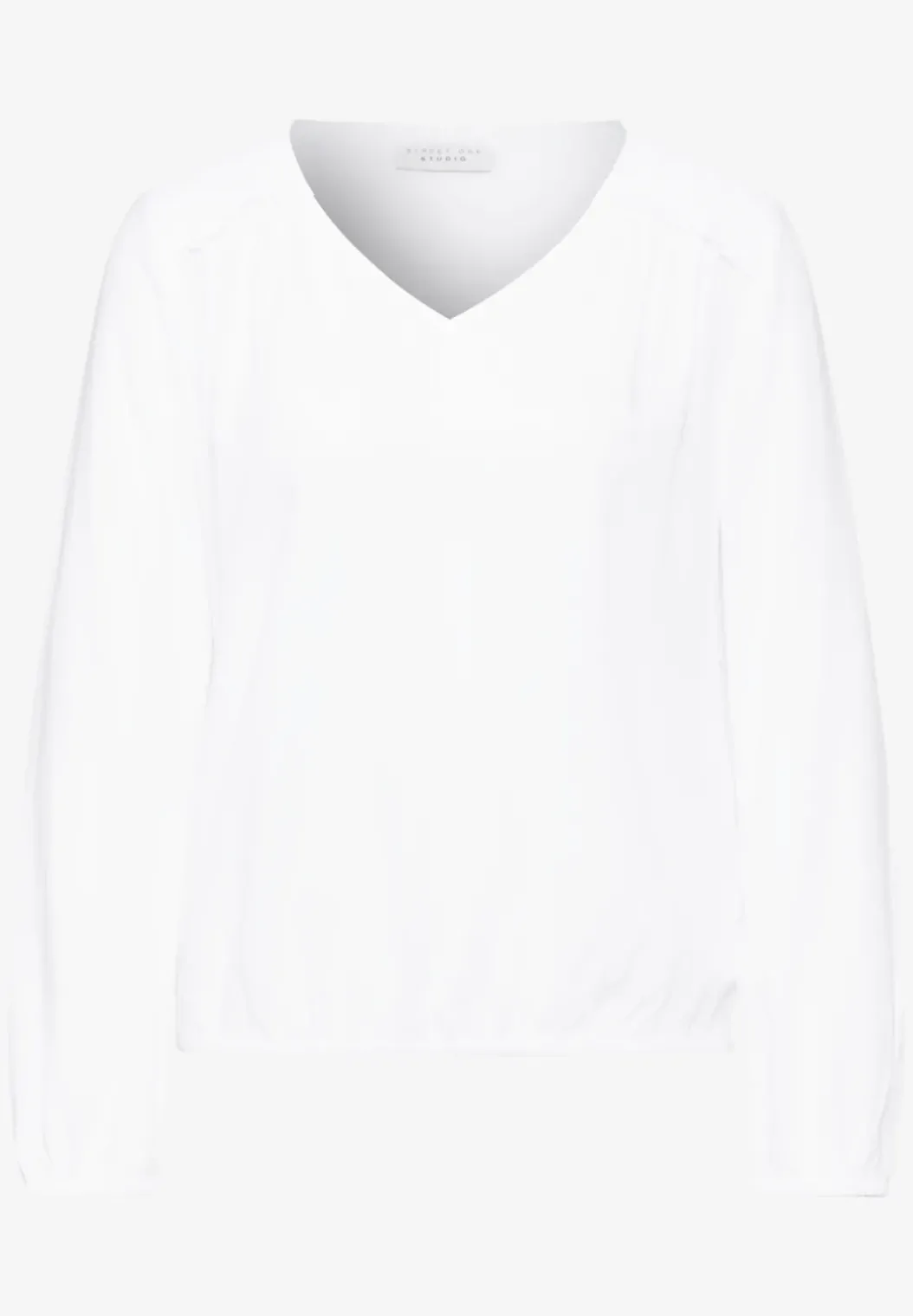 Blouse met smokdetail