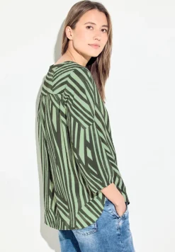 Blouse met strepen