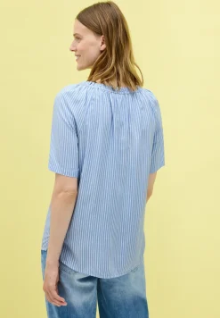 Blouse met Stretch kraag
