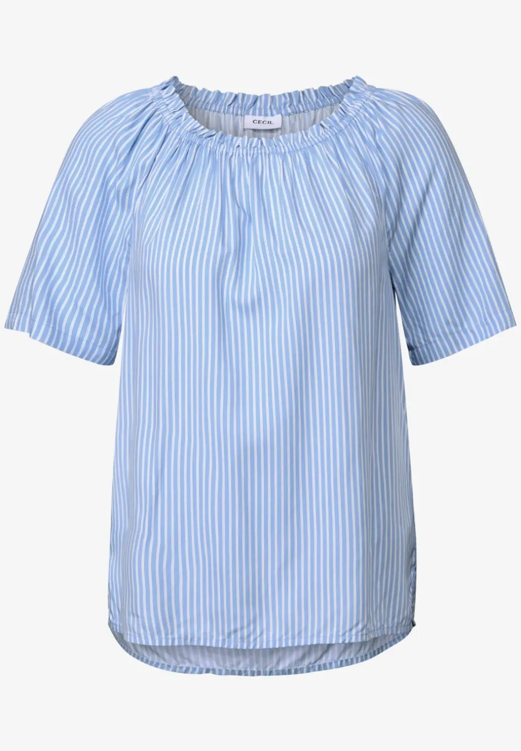 Blouse met Stretch kraag
