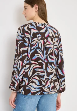 Blouse met touwtjes