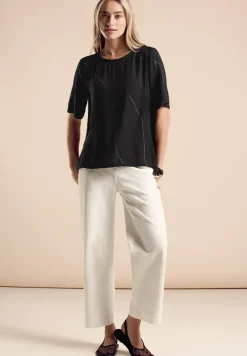 Blouse met trekkoord